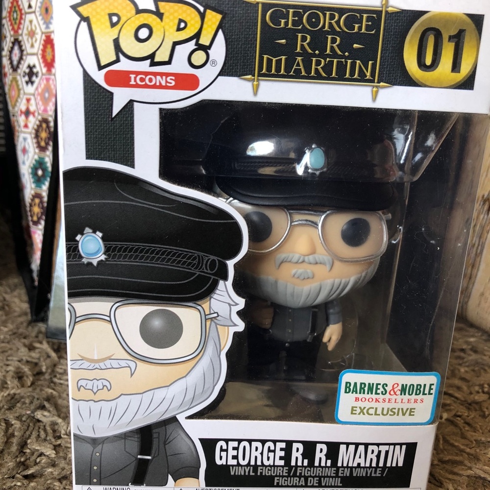 NWT Funko George RR Martin POP icons